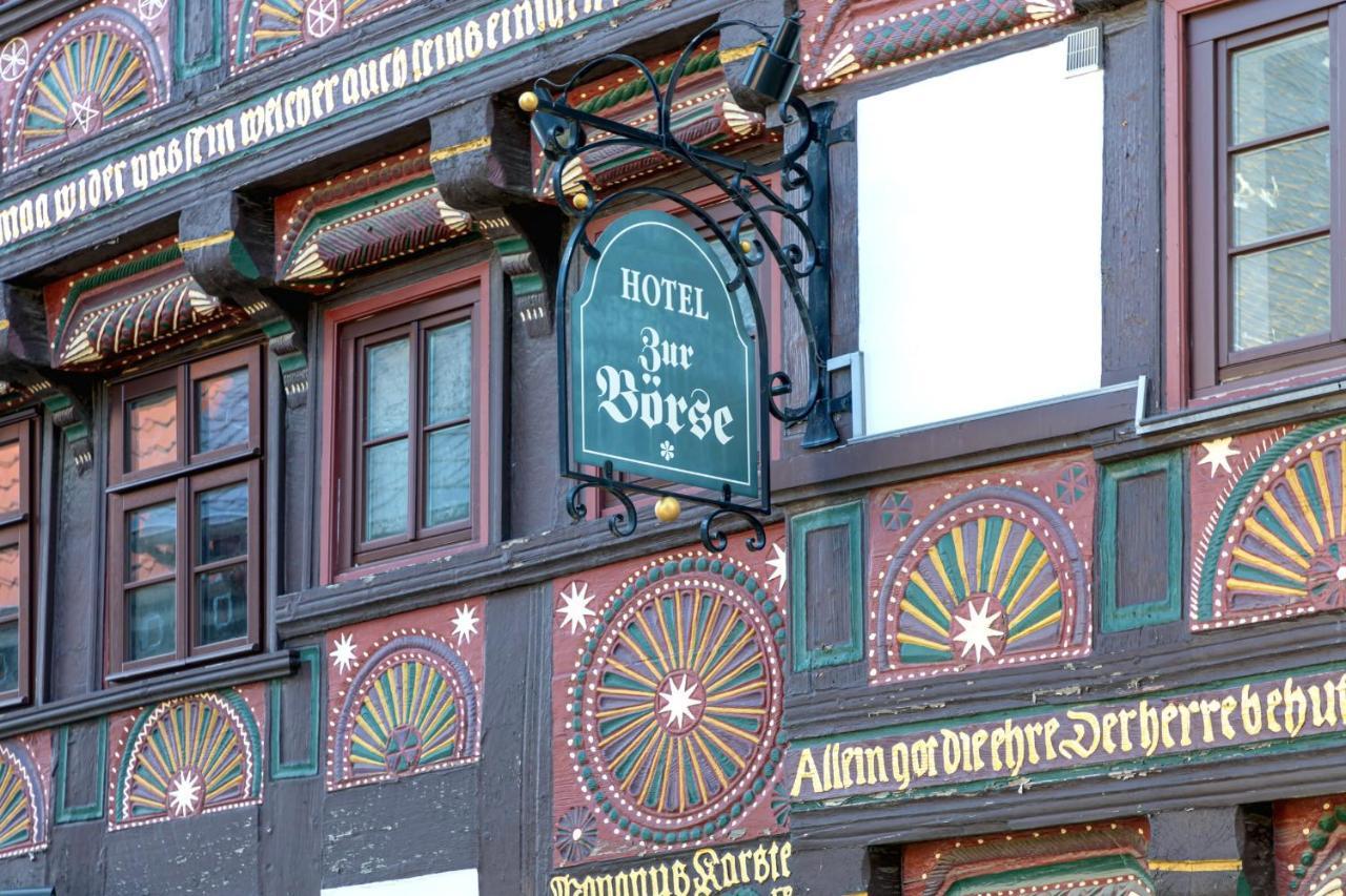 Altstadthotel Zur Boerse Goslar Exterior foto