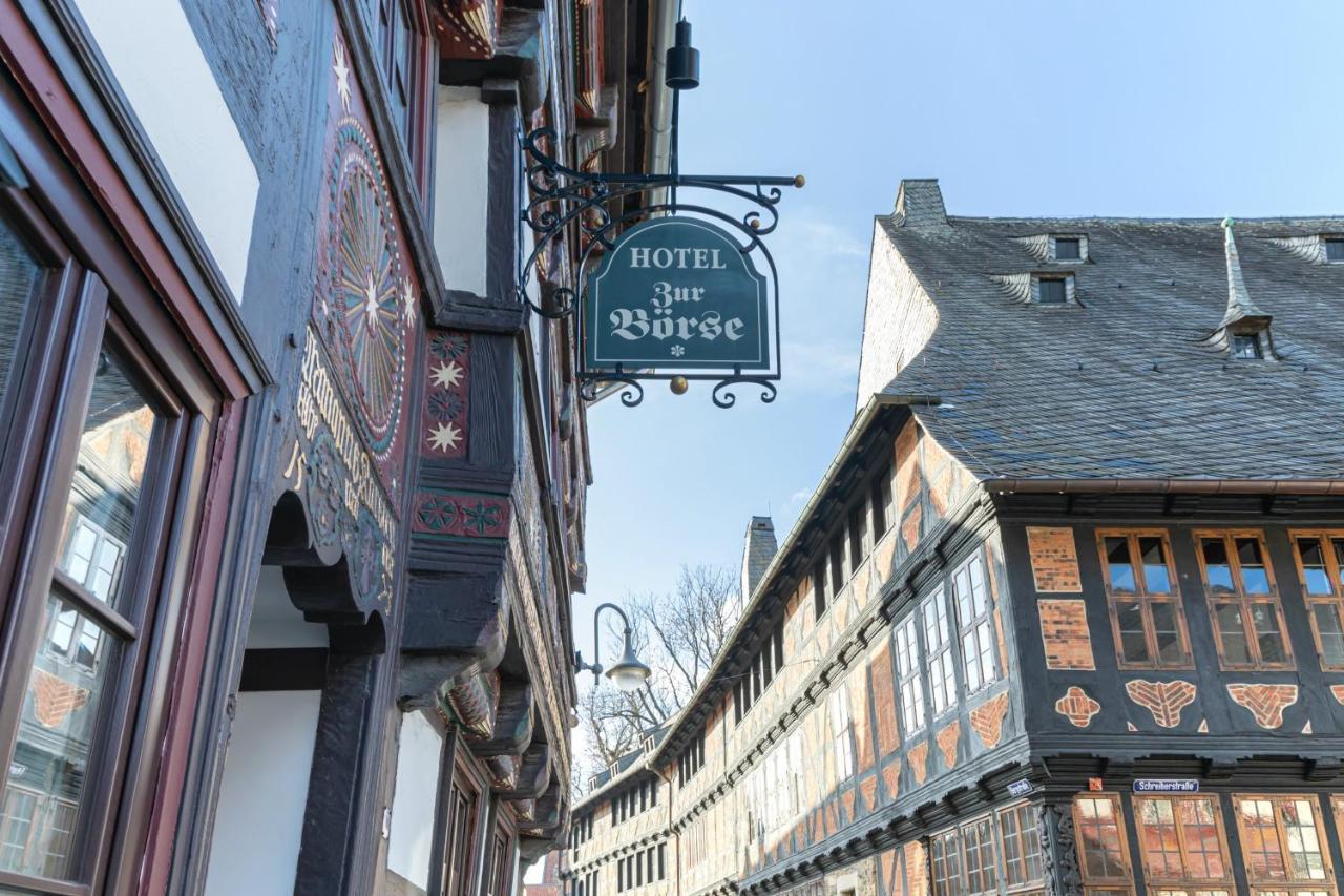 Altstadthotel Zur Boerse Goslar Exterior foto